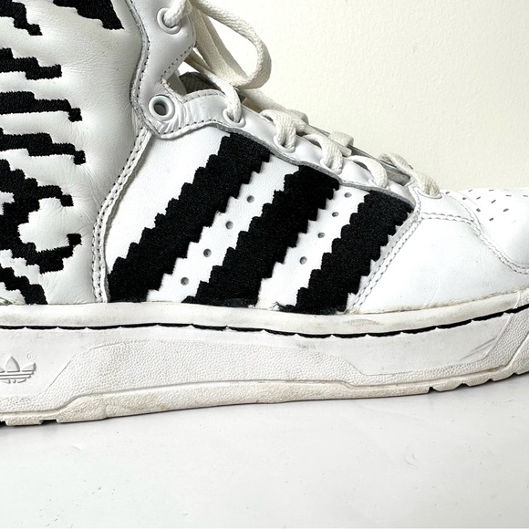 Rare Adidas x Jeremy Scott Wings 2.0 Pixel Sneakers G95769 High Tops Maximalist - Picture 9 of 15